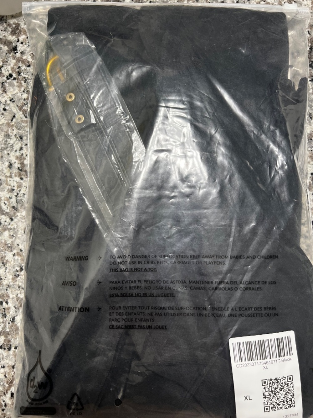 Cider Belted Black Mid Rise Straight Leg Trouser Size XL/10 - Picture 13 of 14